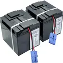 Batterie pour onduleur RBC55 remplace la batterie d'origine RBC55 Adapté aux marques APC