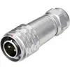 Connecteur de cable circulaire mâle, droit Ø 12 2 pôles 250 V/AC 13 A IP67 Push-Pull Weipu SF1210/P2 I