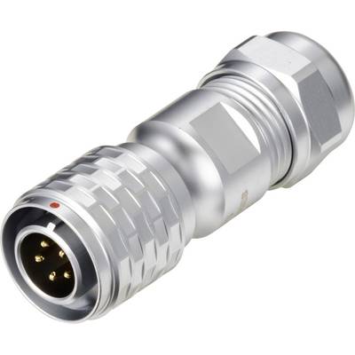 circulaire mâle, droit Ø 12 5 pôles 180 V/AC 5 A IP67 Push-Pull Weipu SF1210/P5 II-0