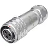Connecteur de câble circulaire femelle, droit Ø 12 3 pôles 250 V/AC 13 A IP67 Push-Pull Weipu SF1210/S3 I