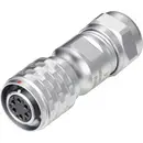 Connecteur de câble circulaire femelle, droit Ø 12 6 pôles 125 V/AC 5 A IP67 Push-Pull Weipu SF1210/S6 II