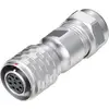Connecteur de câble circulaire femelle, droit Ø 12 9 pôles 125 V/AC 3 A IP67 Push-Pull Weipu SF1210/S9 II