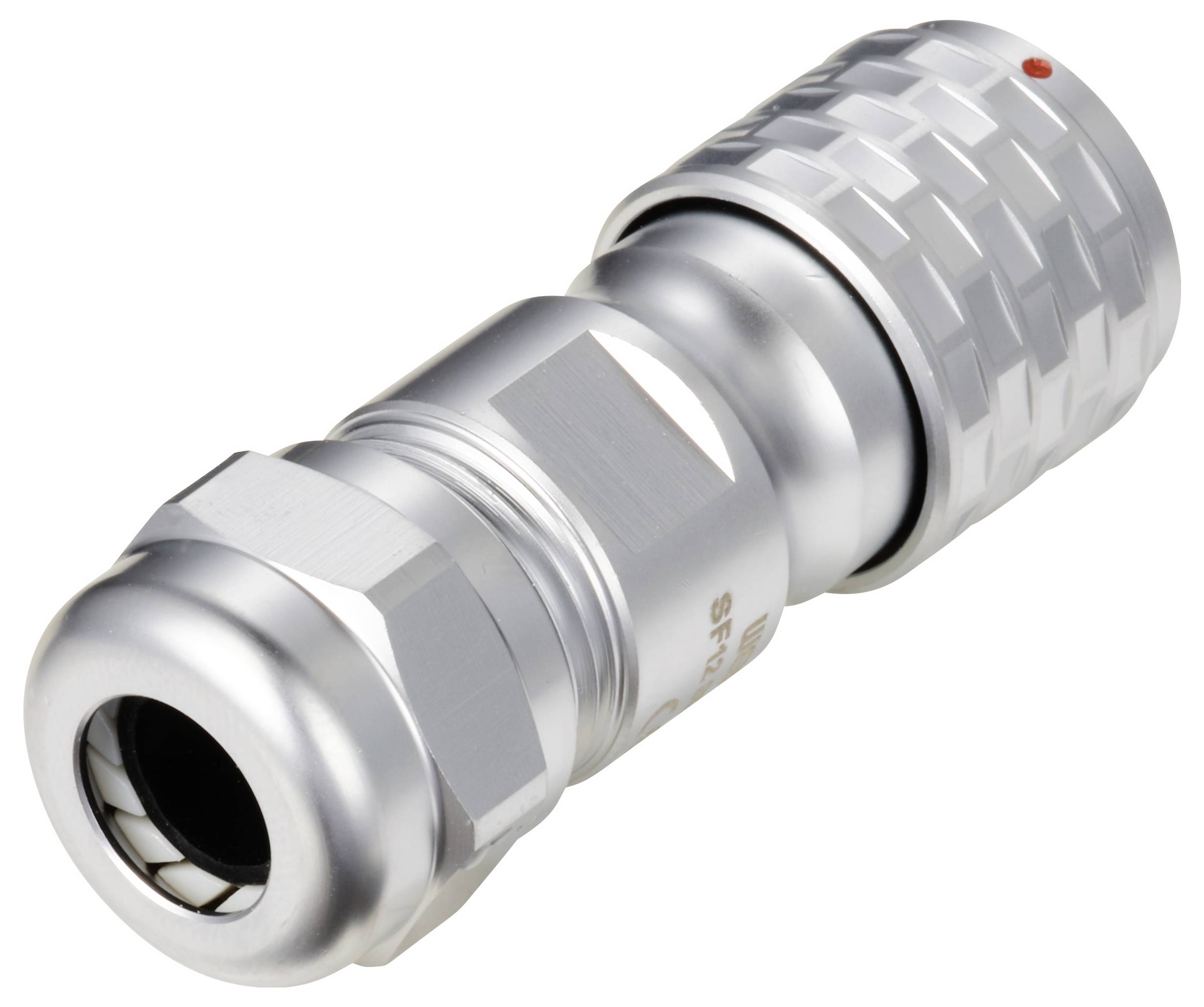 Connecteur de câble circulaire femelle, droit Ø 12 9 pôles 125 V/AC 3 A IP67 Push-Pull Weipu SF1210/S9 II-2