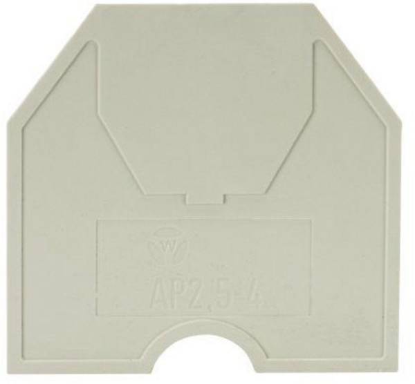 Terminaison selos Wieland Electric 07.311.0155.0 gris 1 pc(s)