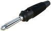 Fiche banane mâle Ø de la broche: 4 mm Hirschmann Test & Measurement BUELA 20 K 930726100 noir 1 pc(s)