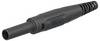 Fiche banane femelle de sécurité Ø de la broche: 4 mm Stäubli XK-410 66.9155-21 noir 1 pc(s)
