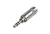 Jack 3.5 mm mâle, droit Rean AV NYS231L Nombre de pôles: 3 stéréo argent 1 pc(s)