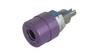 Douille banane Ø de la broche: 4 mm Hirschmann Test & Measurement BIL 20 vi 930176109 violet 1 pc(s)