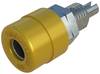 Douille banane Ø de la broche: 4 mm Hirschmann Test & Measurement BIL 20 930176103 jaune 1 pc(s)