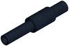 Fiche banane femelle de sécurité Ø de la broche: 4 mm Hirschmann Test & Measurement KUN S 934096100 noir 1 pc(s)