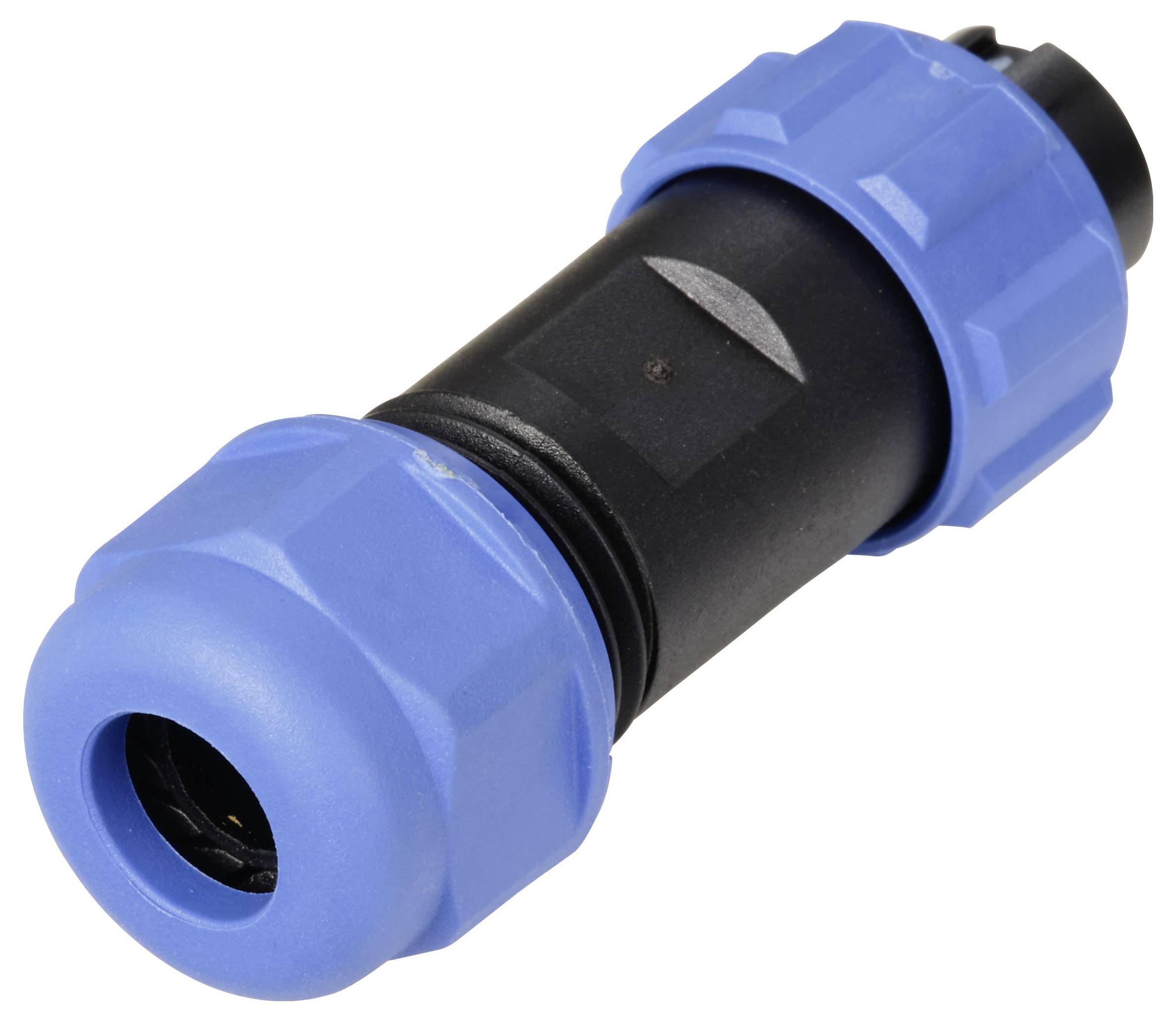 connecteur de cable femelle, droit 5 pôles 5 A 180 V/AC IP68 Weipu SP1310 / S 5 II-2