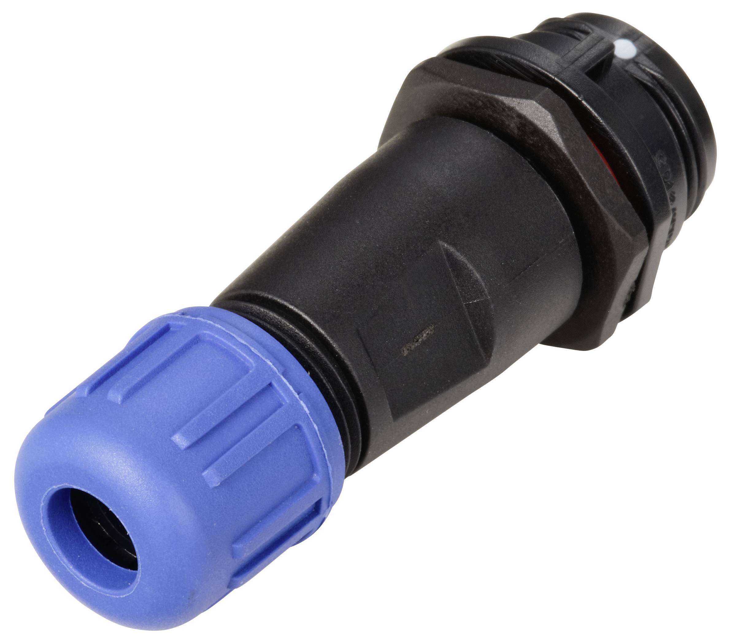 Connecteur de câble mâle, droit In Line 2 pôles 13 A 250 V/AC IP68 Weipu SP1311 / P 2 I-2