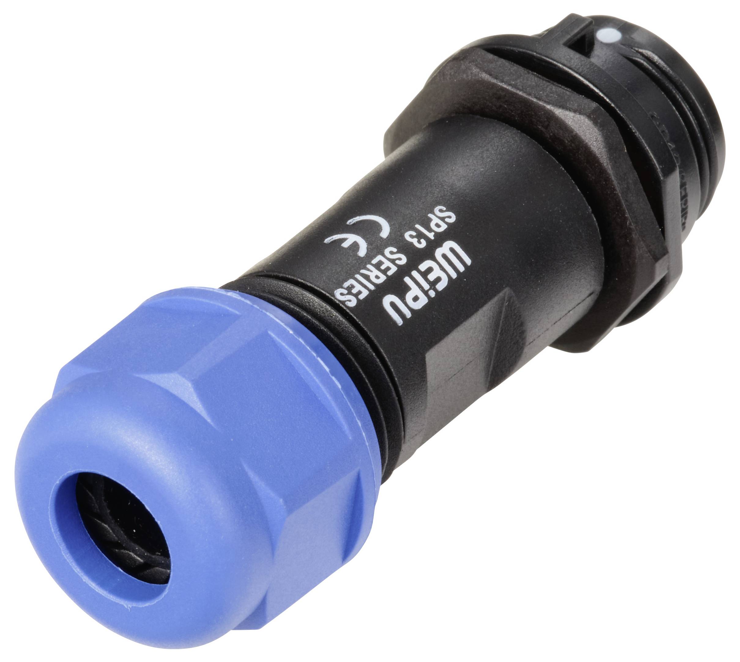 Connecteur de câble mâle, droit In Line pôles 5 A 180 V/AC IP68 Weipu SP1311 / P 5 II-2