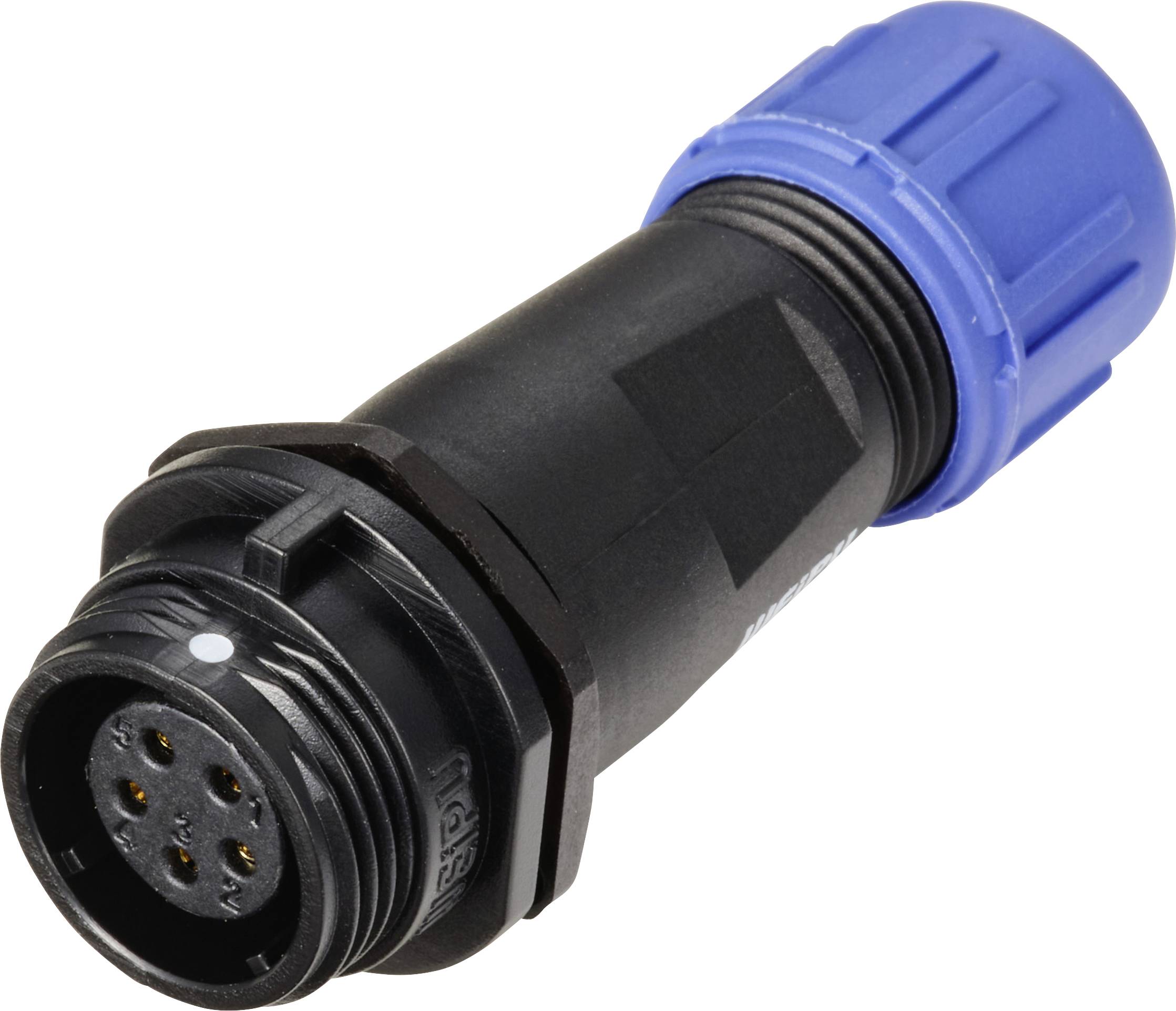 Connecteur de câble femelle, droit In Line 5 pôles 5 A 180 V/AC IP68 Weipu SP1311 / S 5 I