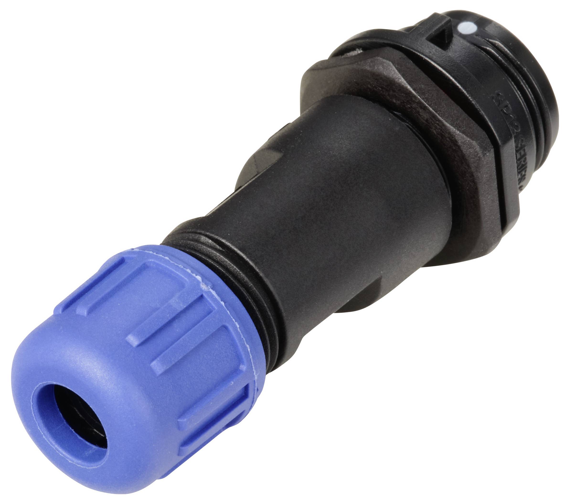 Connecteur de câble femelle, droit In Line 5 pôles 5 A 180 V/AC IP68 Weipu SP1311 / S 5 I-2