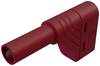 Fiche banane mâle de sécurité Ø de la broche: 4 mm Hirschmann Test & Measurement LAS S W 934098101 rouge 1 pc(s)
