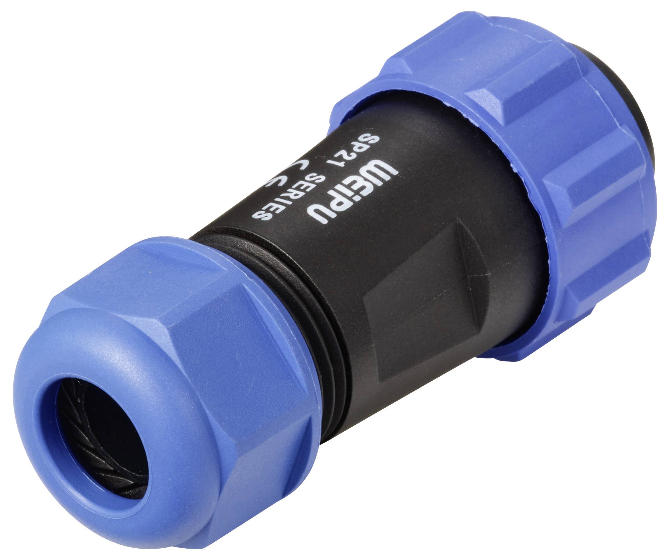 Connecteur de câble mâle, droit 5C pôles 15 A 500 V/AC IP68 Weipu SP2110 / P 5C II-2