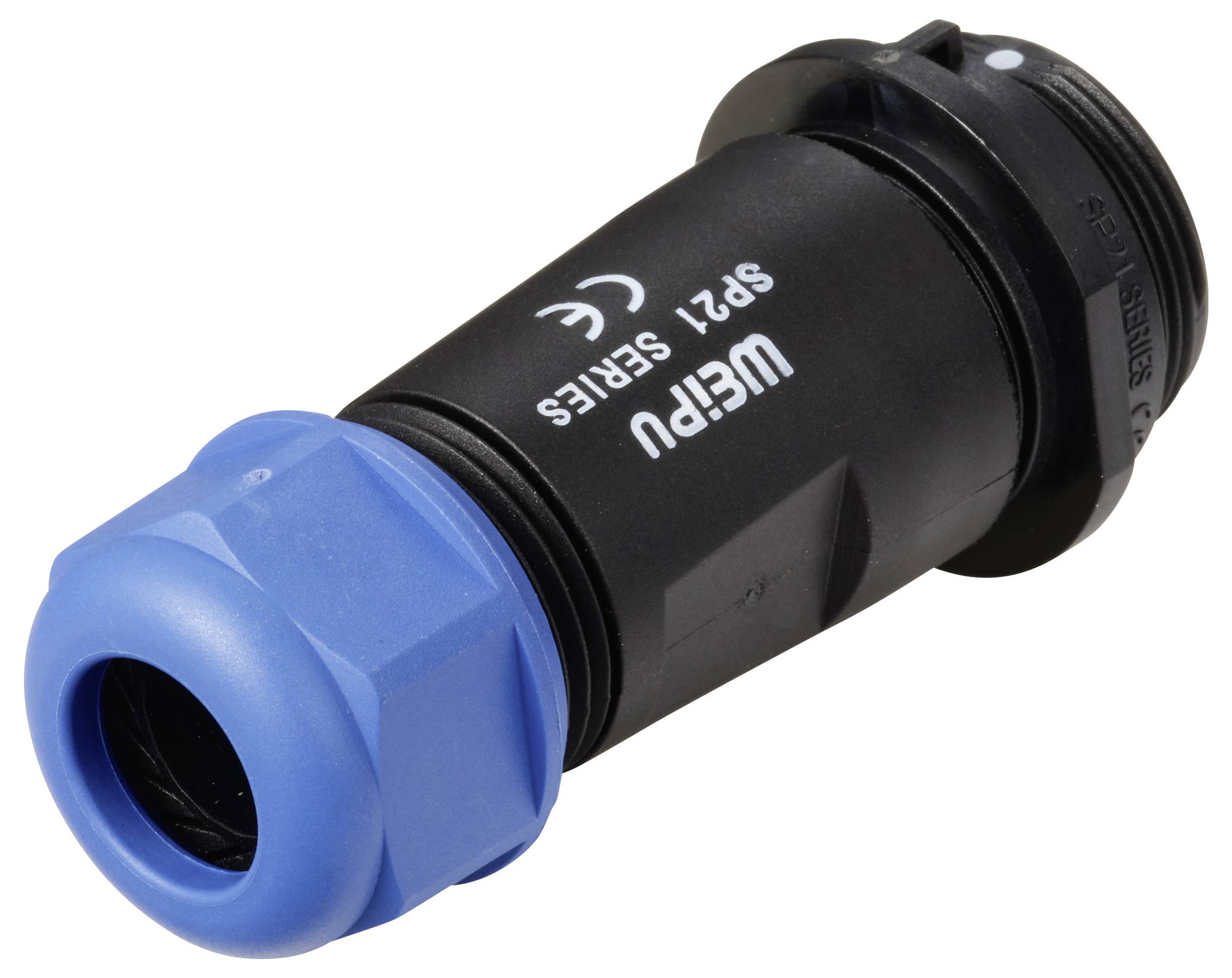 Connecteur de câble mâle, droit In Line 5B pôles 5/30 A 500 V/AC IP68 Weipu SP2111 / P 5B II-2