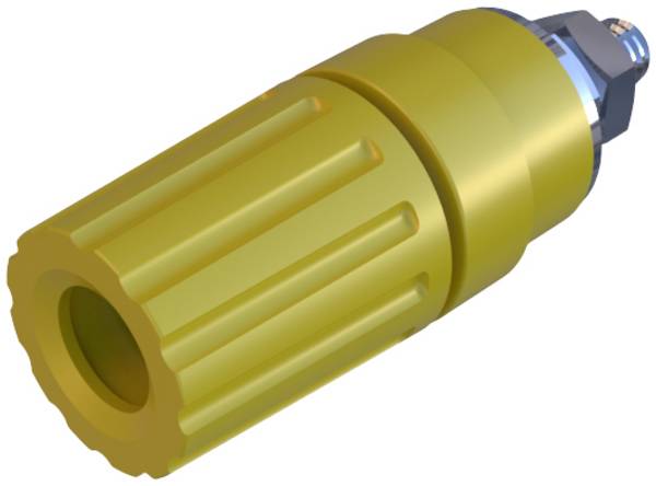 Borne de polarité Ø stylo (détails): 4 mm Hirschmann Test & Measurement PKI 110 931714103 jaune 35 A 1 pc(s)