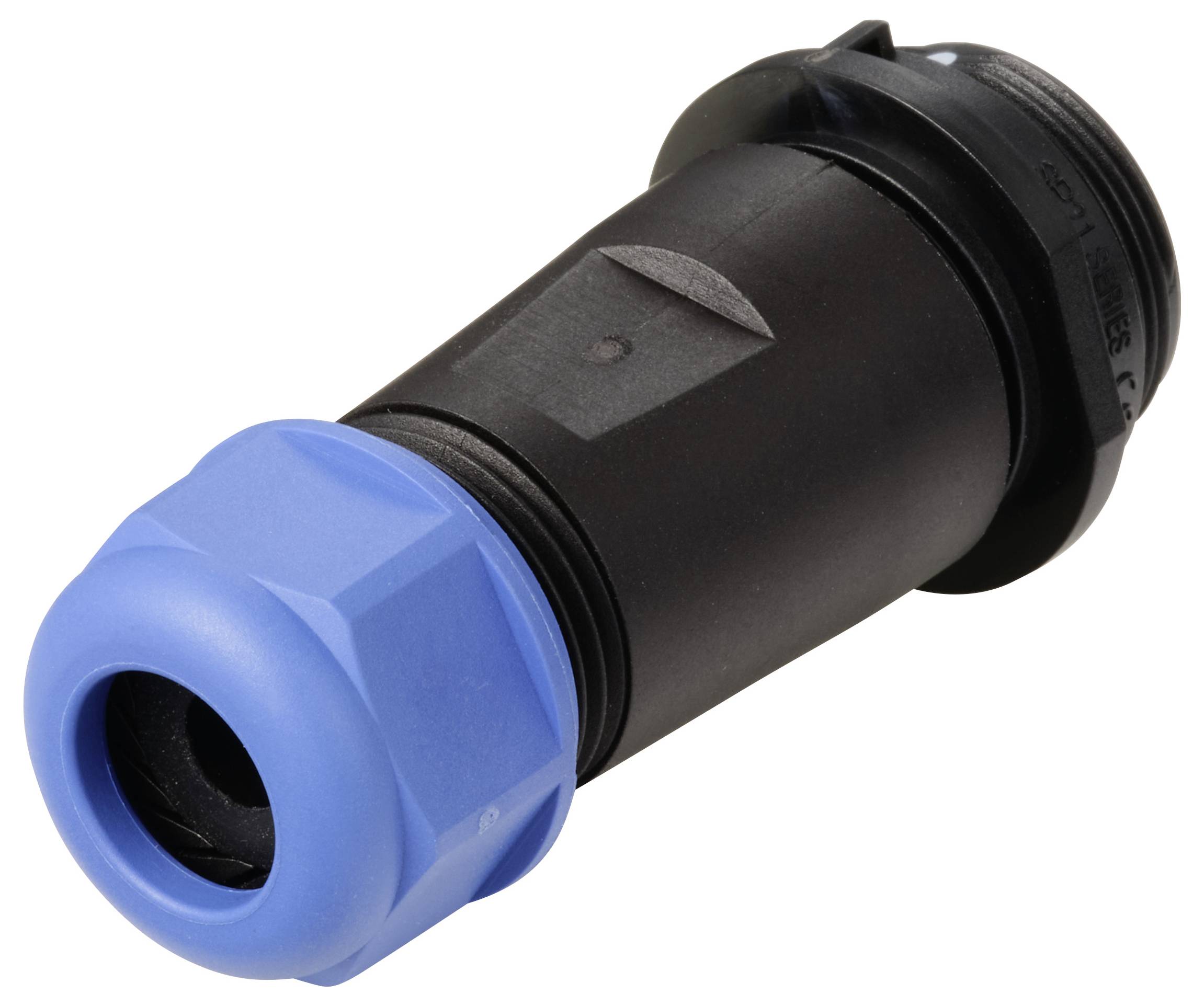 Connecteur de câble femelle, droit In Line 3 pôles 30 A 500 V/AC IP68 Weipu SP2111 / S 3 I-2