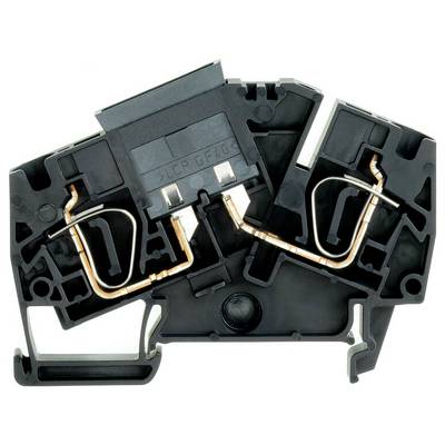 Bloc de jonction à fusible Weidmüller ZSI 6-2/FC 1814690000-1 noir 1 pc(s)-0