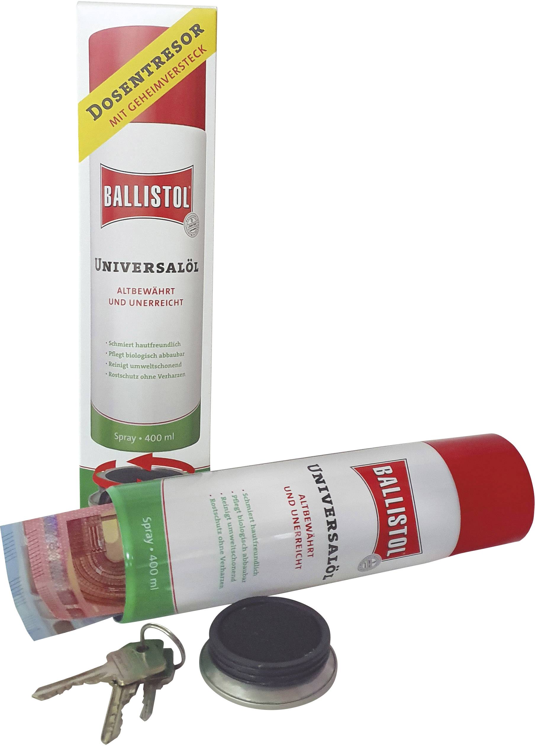 Ballistol 29066 Sprayburk 400 ml Boîte cachette secrète - Conrad