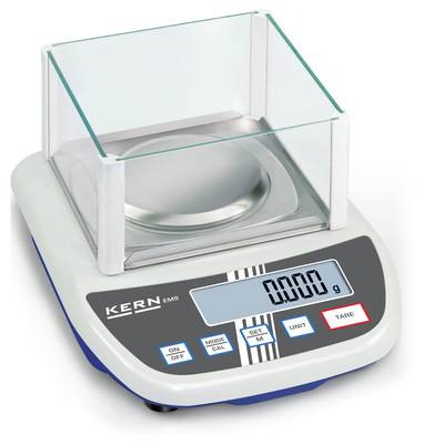 Une balance de précision avec affichage numérique indique '0,000 g'. Elle dispose de touches Marche/Arrêt, Mode/Cal, Tare et Unités.