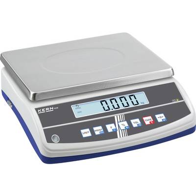 Kern GAB 30K5DNM Balance de table GAB 30K5DNM Plage de pesée (max.) 30 kg Lisibilité 5 g, 10 g sur secteur, à batterie a-0