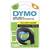 Un emballage pour recharges d'étiquettes Dymo. Contient un ruban en plastique jaune, 12 mm x 4 m, fabriqué en Europe, 60% recyclé.