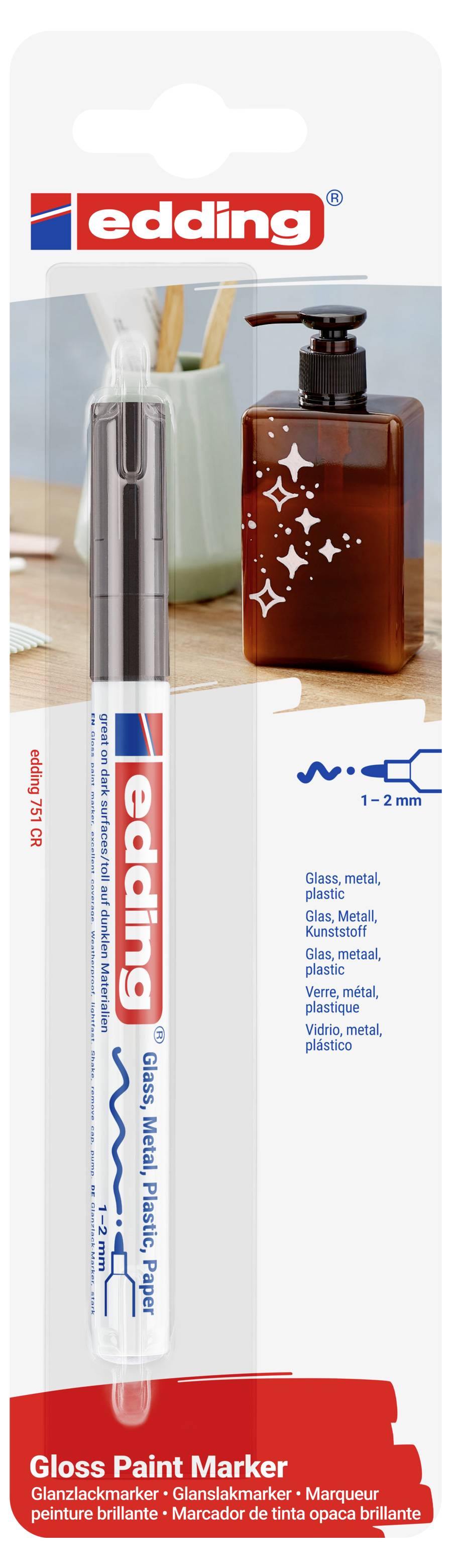 Edding 4-751-1-1001 N/A N/A 1 pc(s)-1