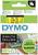 Étiquettes DYMO standard. Dimensions : 6 mm x 7 m, Couleur : Noir sur Jaune, fabriqué en Europe, 80% recyclé.