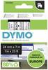 Etiquette DYMO D1 53710 Couleur de ruban: transparent Couleur de police:noir 24 mm 7 m