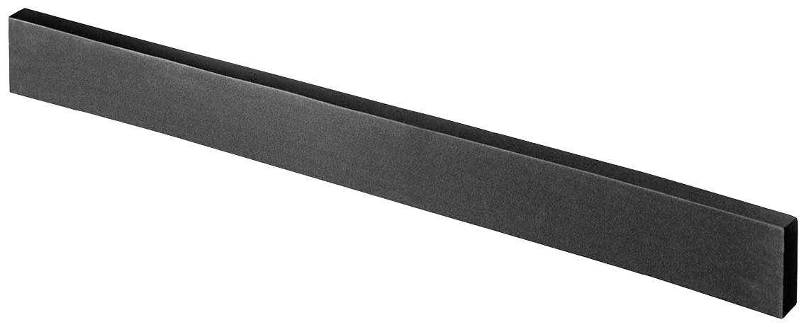 Barre de son noire au design épuré. Adaptée pour être placée sous un téléviseur afin d'améliorer la qualité sonore.