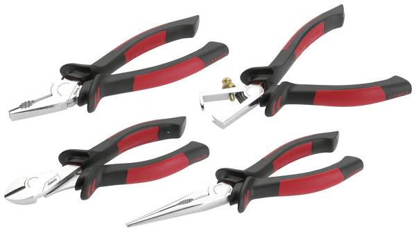 Cimco 104020 Assortiment de pinces 1000 V, 4 pièces