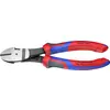 Pince coupante diagonale à forte démultiplication avec facette Knipex 74 02 180 180 mm 1 pc(s)