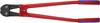 Knipex Coupe-boulons 760 mm 62 HRC