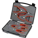 Knipex 00 21 25 Jeu de pinces pour circlips Adapté pour (pinces pour circlips) circlips intérieurs et extérieurs 12-25 m