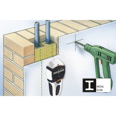 Laserliner Scanner mural MultiFinder Plus 080.965A Profondeur de détection (max.) 100 mm convient pour bois, métal ferre-11