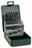 Bosch Accessories 2607019435 Promoline HSS Jeu de forets pour le métal 19 pièces 1 mm, 1.5 mm, 2 mm, 2.5 mm, 3 mm, 3.5 mm, 4 mm, 4.5 mm, 5 mm, 5.5 mm, 6 mm, 6.5 mm, 7 mm, 7.5 mm, 8 mm, 9 mm, 9.5 mm, 10 mm laminé au rouleau DIN 338 tige cylindrique 1 set