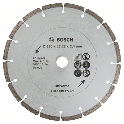 Disque diamant matériaux de construction Ø230mm Bosch 2607019477