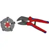 Pince à sertir Knipex MultiCrimp 97 33 02 chargeur de rechange inclus 1 pc(s)