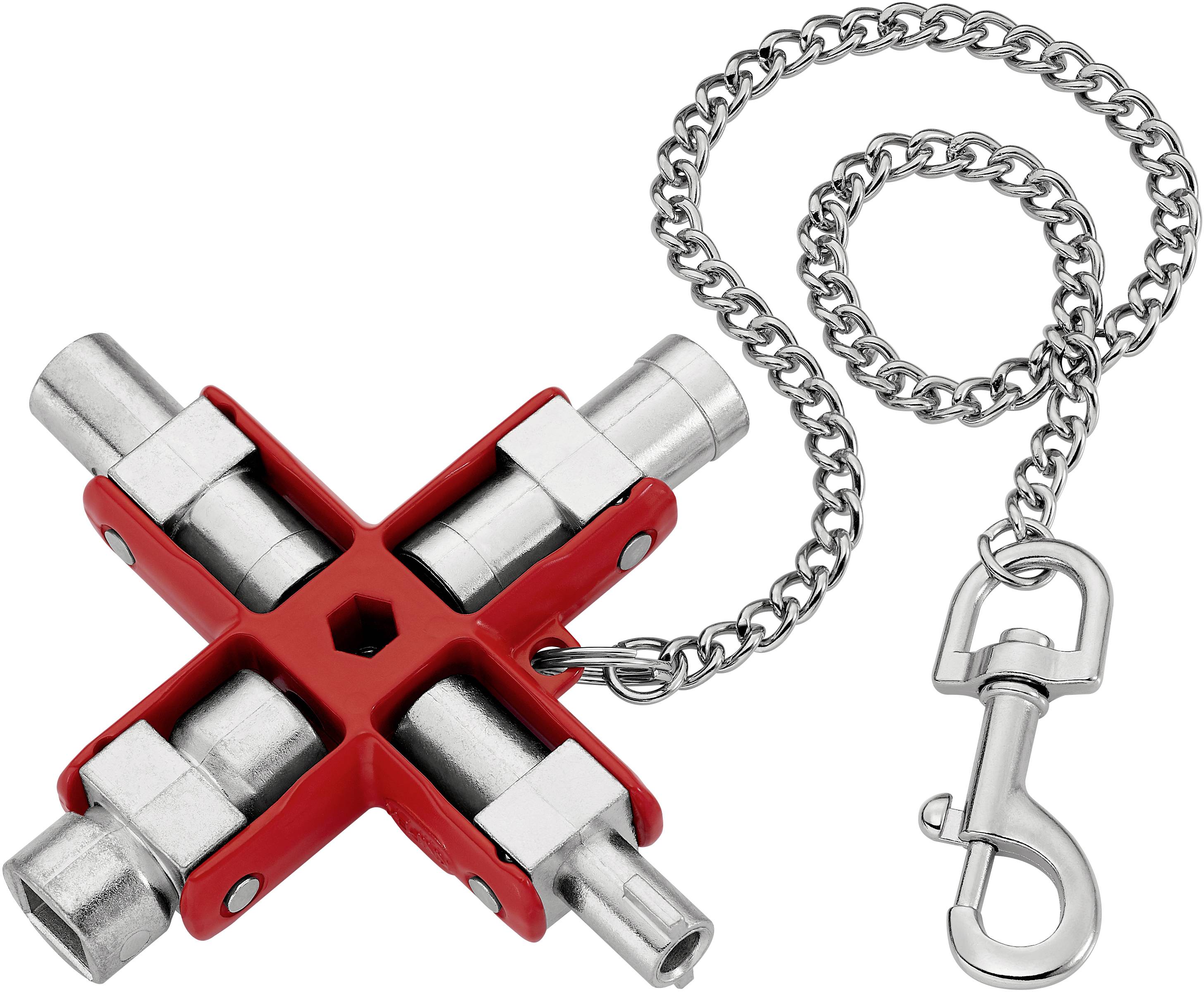 Knipex 00 11 06 Clé universelle Knipex 00 11 06 Clé pour armoires de distribution 1 pc(s)