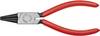 Knipex 22 01 140 pour l'électronique et la mécanique de précision Pince à bouts ronds droite Acier magnétique Chrome-Vanadium 140 mm