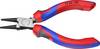 Knipex 22 02 140 pour l'atelier Pince à bouts ronds droite Acier magnétique Chrome-Vanadium 140 mm