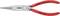 Pince coupante diagonale rouge de marque Knipex, modèle 26 11 200, avec poignées isolées. Principalement destinée aux travaux de préhension et de coupe précis.