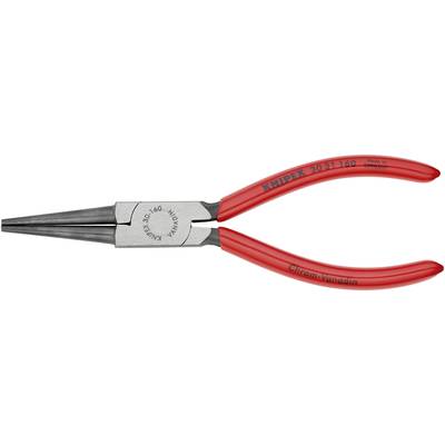 Pince coupante diagonale rouge en acier chrome-vanadium avec poignées isolées. Les marquages 'Knipex' et 'Made in Germany' sont visibles.