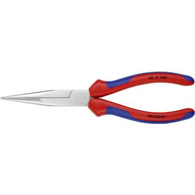 Pince coupante rouge et bleue avec l'inscription 'VANADIN' sur les poignées. Fabrication de haute qualité, adaptée aux travaux de précision.