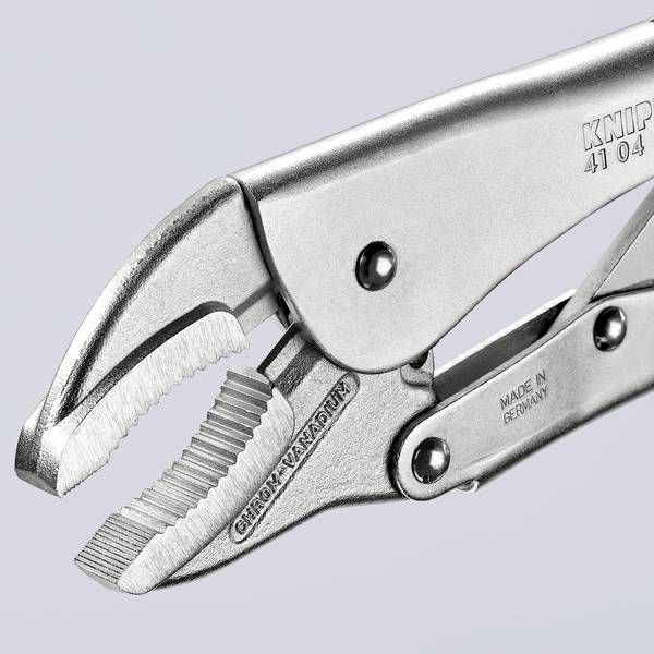 Knipex 41 04 300 Pince-étau demi-ronde 0 - 65 mm 300 mm