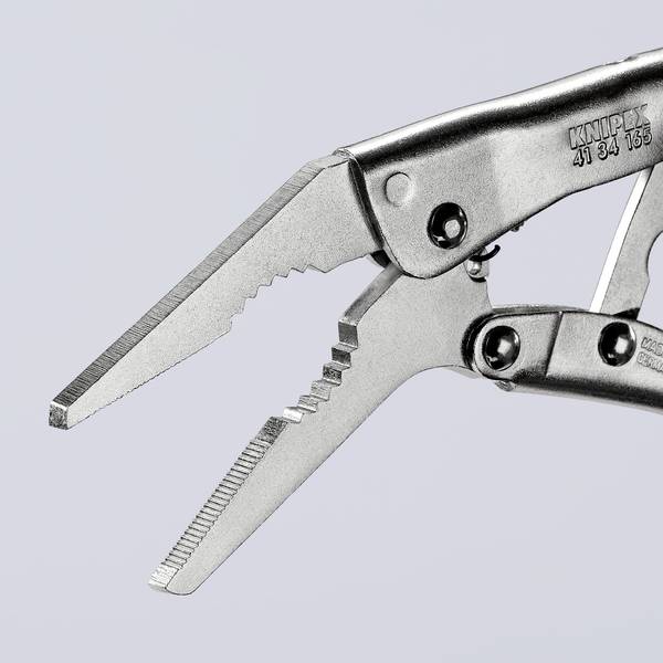 Knipex 41 34 165 Pince-étau droite 0 - 24 mm 165 mm