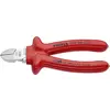 Pince coupante diagonale avec facette Knipex 70 07 160 160 mm 1 pc(s)